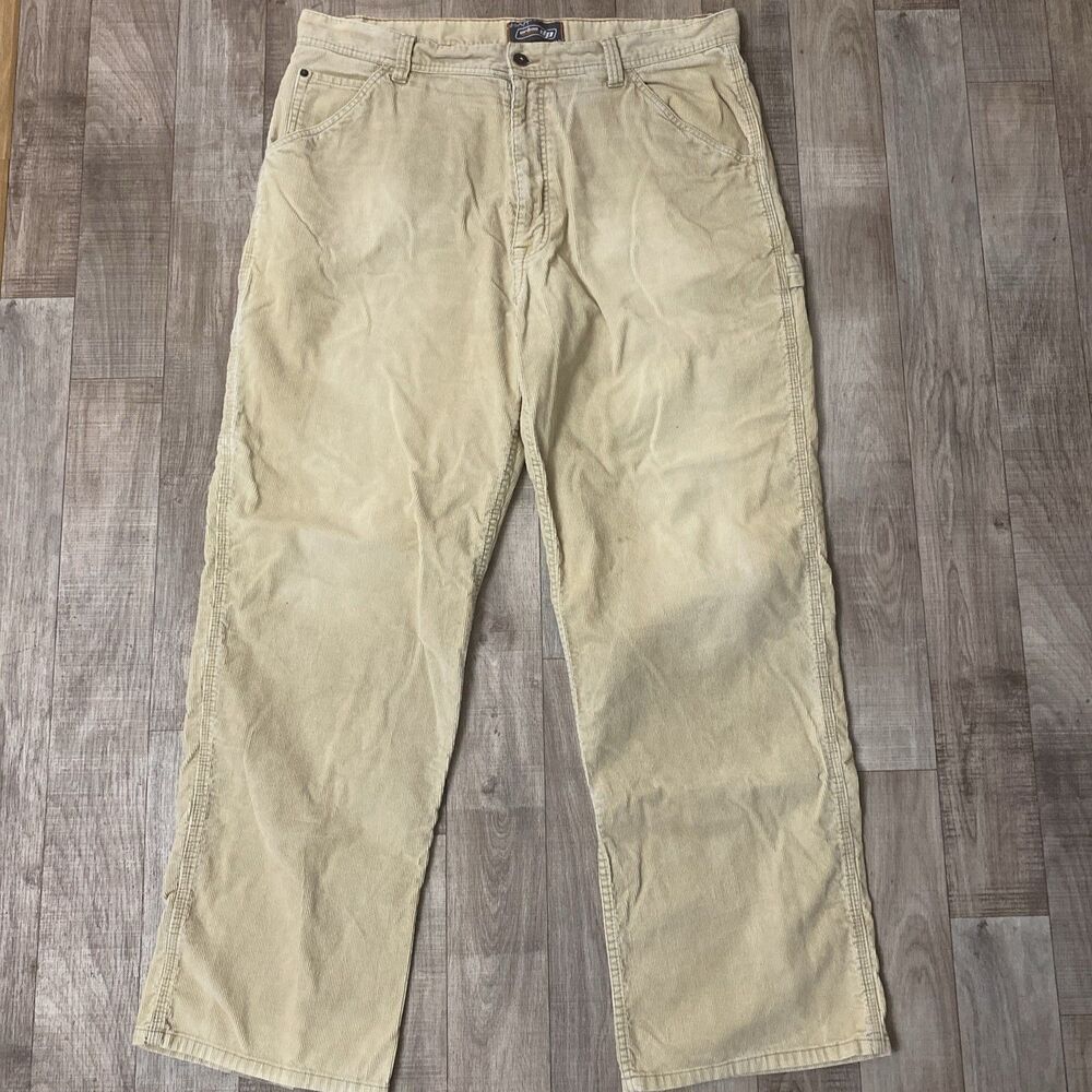 Urban Pipeline Pants Men 38X32 Corduroy Carpenter Skater Grunge Y2K VTG